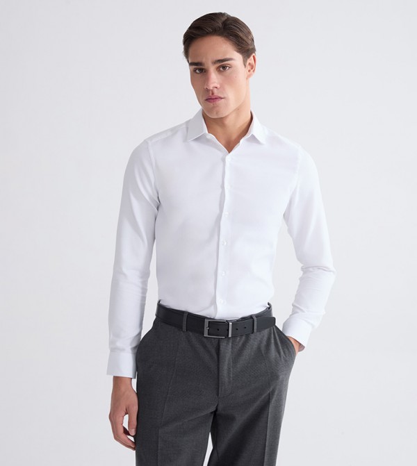 LC Waikiki Shirts - White Long Sleeves