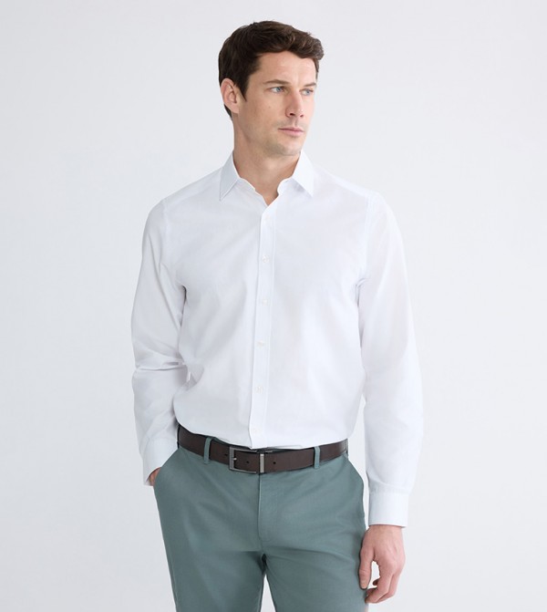 LC Waikiki  Formal Shirts - White Long Sleeves