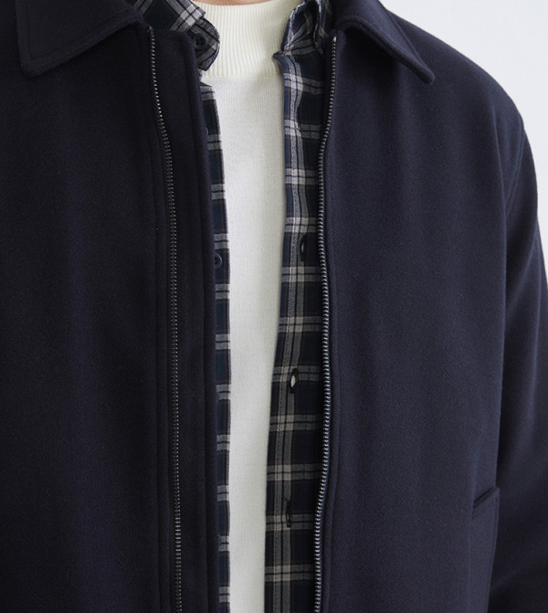 LC Waikiki Overcoats - Navy Overcoats