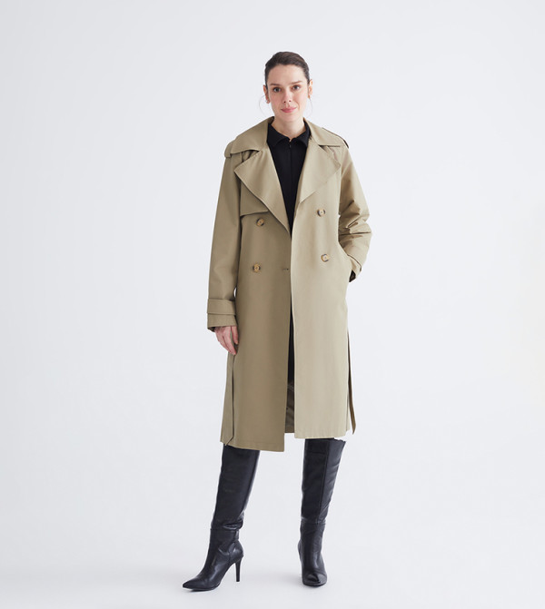 اٍل سي واي كيكي  جاكيتات ومعاطف - أخضر معاطف