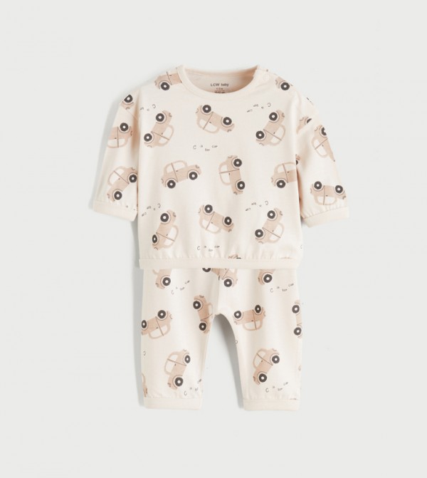 LC Waikiki  Sets - Beige Clothing Sets