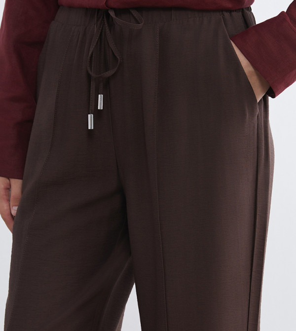 LC Waikiki  Clothing - Brown Casual Pants