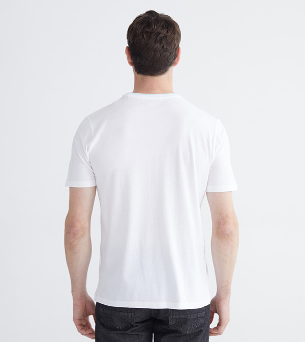 LC Waikiki LC Waikiki - White Round Neck T-Shirts