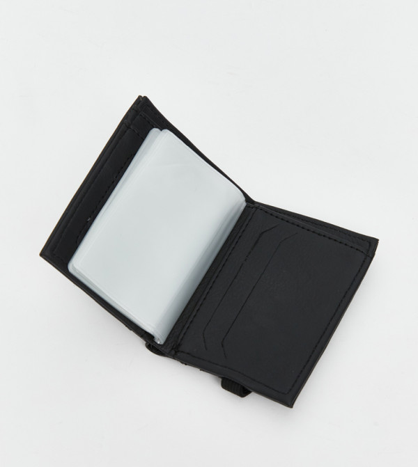 اٍل سي واي كيكي  حامل البطاقات - أسود حامل البطاقات