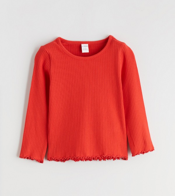 LC Waikiki  Topwear - Red Tops