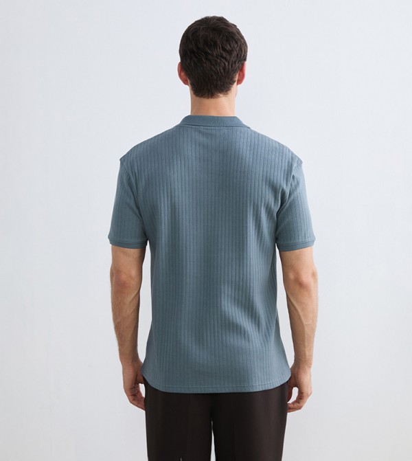 LC Waikiki Men - Grey Polo T-shirts