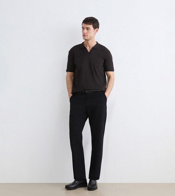 LC Waikiki Men - Brown Polo T-shirts