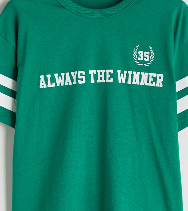 LC Waikiki  T-Shirts - Green T-shirts