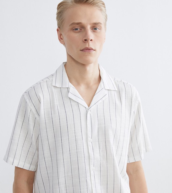 LC Waikiki  Shirts - White Short Sleeves