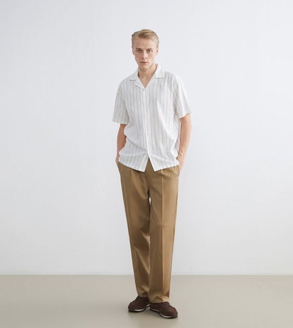 LC Waikiki  Shirts - White Short Sleeves