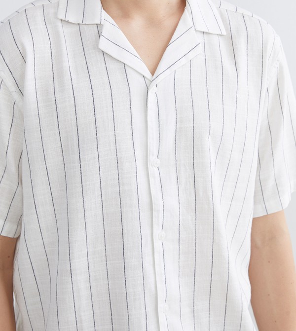 LC Waikiki  Shirts - White Short Sleeves