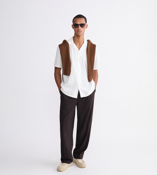 LC Waikiki  Shirts - White Short Sleeves