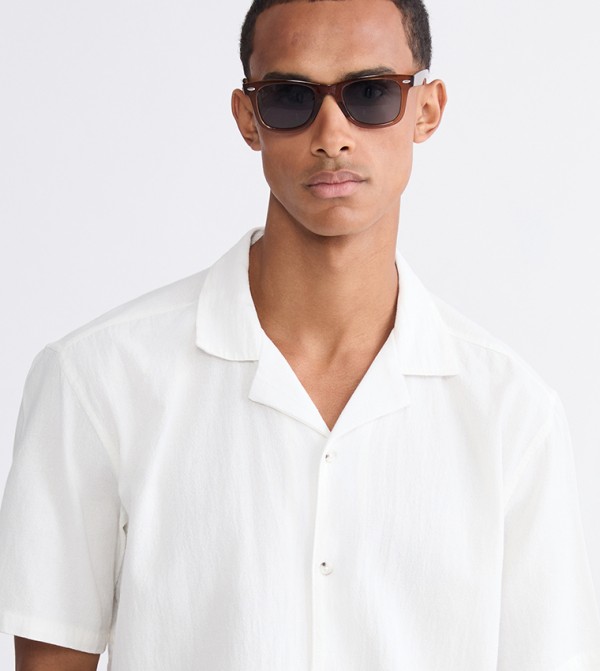 LC Waikiki  Shirts - White Short Sleeves