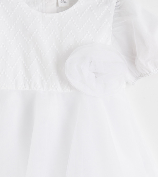 اٍل سي واي كيكي فساتين - أبيض فستان كاجوال