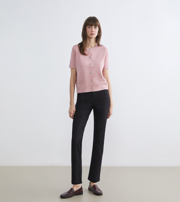 LC Waikiki  Sweaters & Cardigans - Light Pink Cardigans