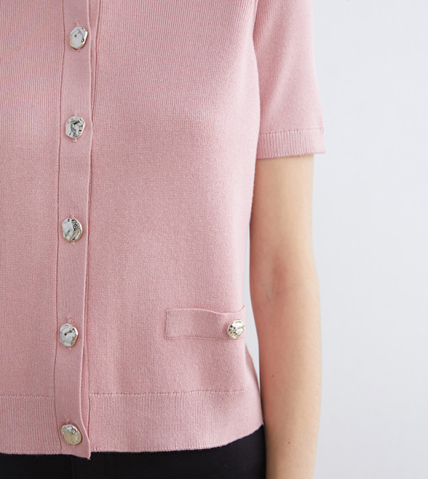 LC Waikiki  Sweaters & Cardigans - Light Pink Cardigans