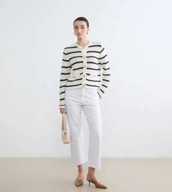 LC Waikiki  Clothing - Cream Cardigans