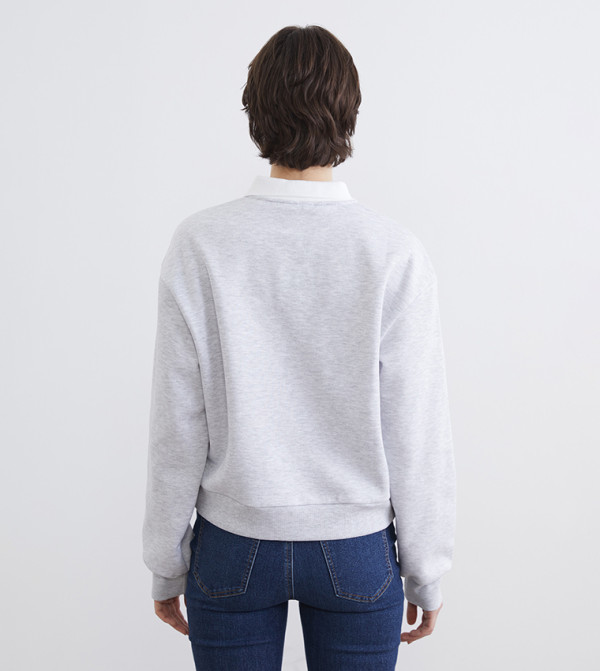 اٍل سي واي كيكي  هوديات و سويتيشيرتات - رمادي بلوزات