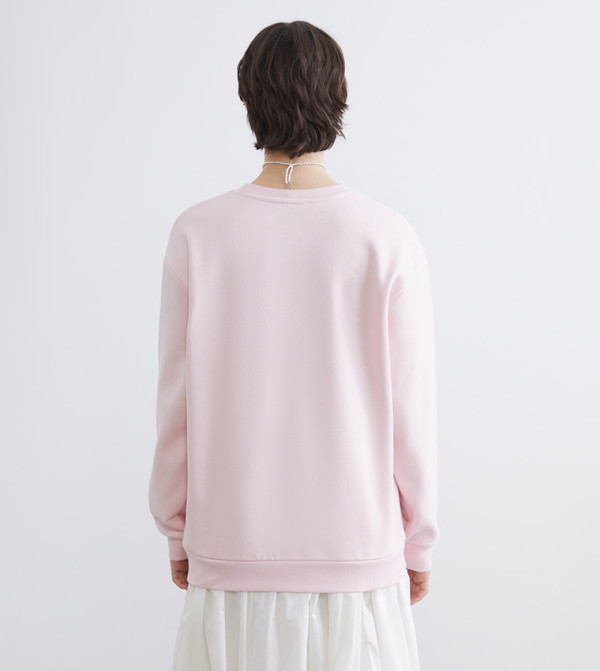 اٍل سي واي كيكي  هوديات و سويتيشيرتات - وردي فاتح بلوزات