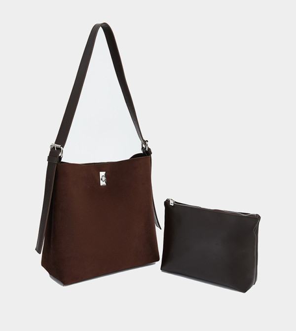 LC Waikiki  Bags - Dark Brown Shoulder bags