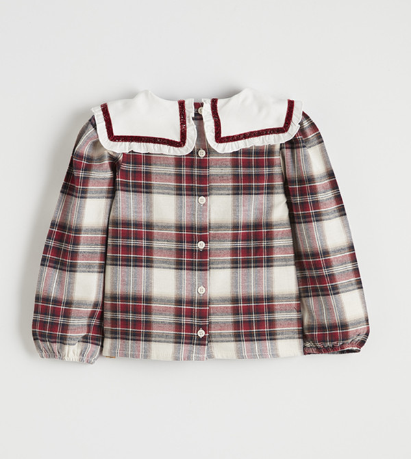 اٍل سي واي كيكي اٍل سي واي كيكي - بني محمر بلايز و بناطيل