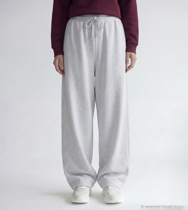 اٍل سي واي كيكي  بناطيل رياضية - LIGHT GREY Sweatpants