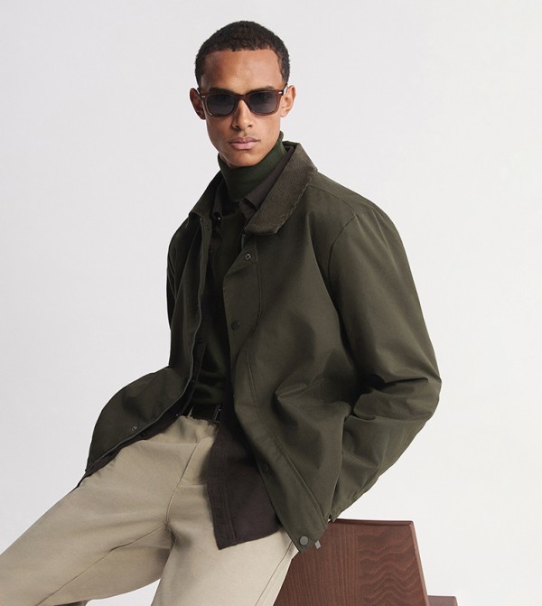 LC Waikiki  Jackets & Coats - Olive Casual Jackets