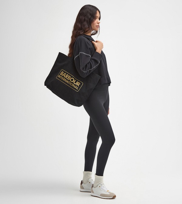 Barbour  - Black Tote Bags