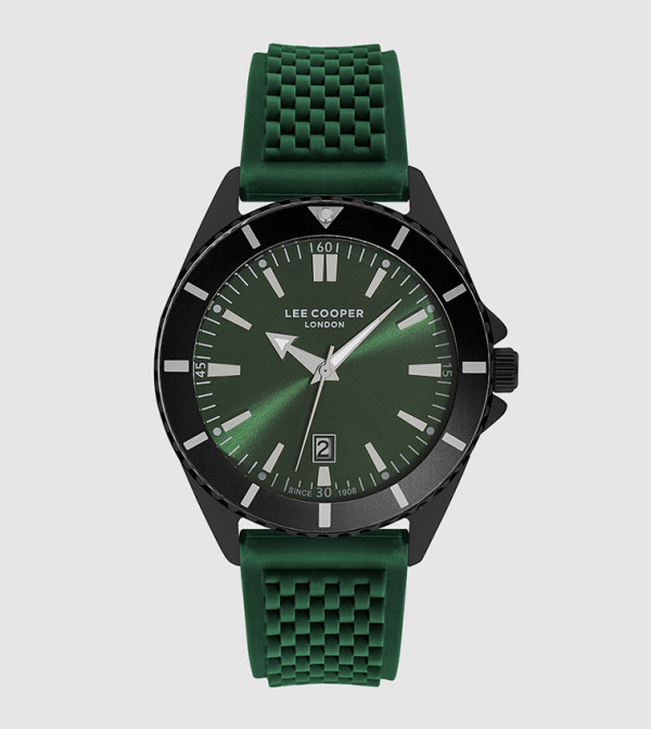 Lee Cooper Time House - Green Analog Watches