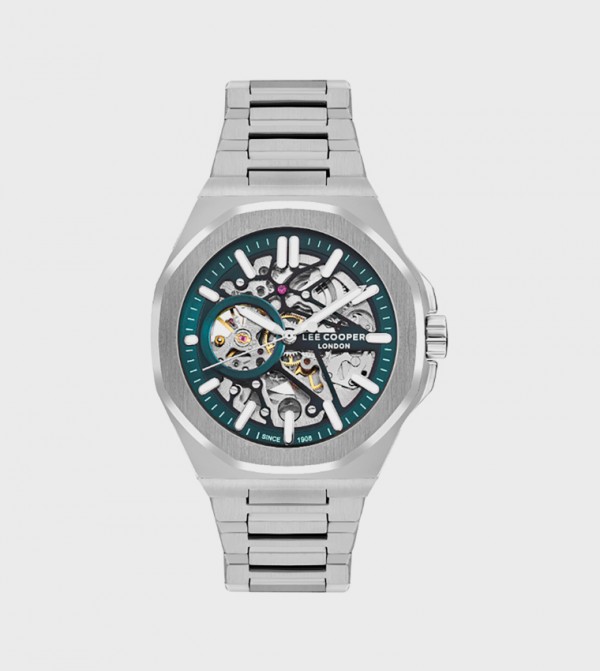 لي كوبر  ساعات أنالوغ - فضي ساعات 