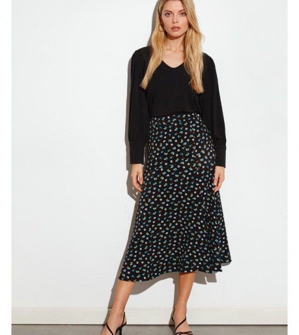 LC Waikiki  Maxi Skirts - Blue Skirts