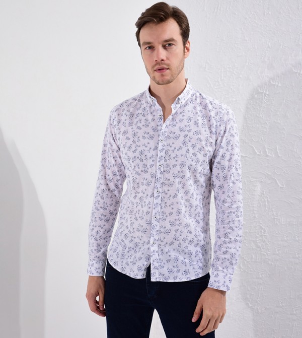 LC Waikiki Formal - White Casual Shirt