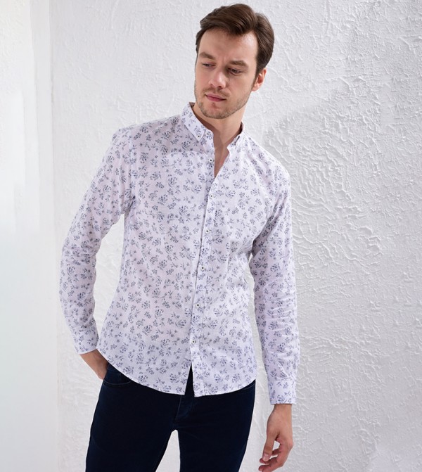 LC Waikiki Formal - White Casual Shirt