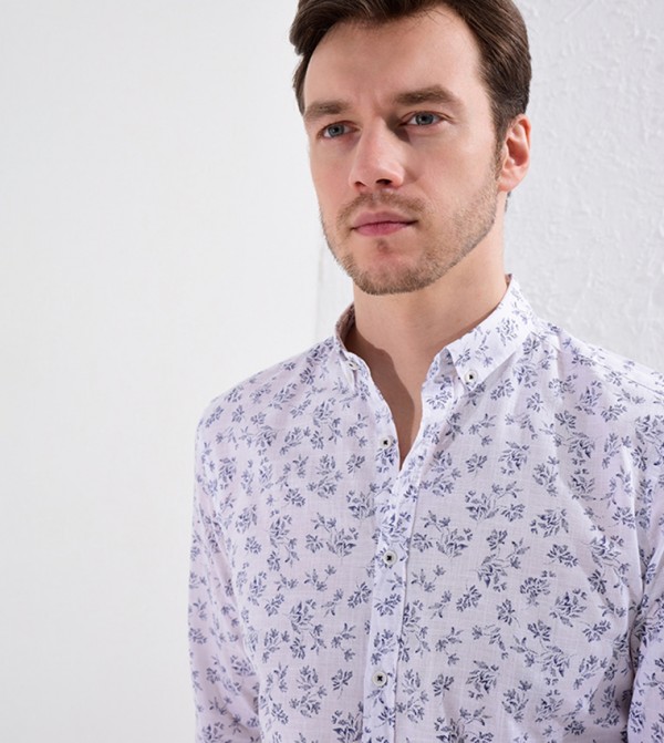 LC Waikiki Formal - White Casual Shirt