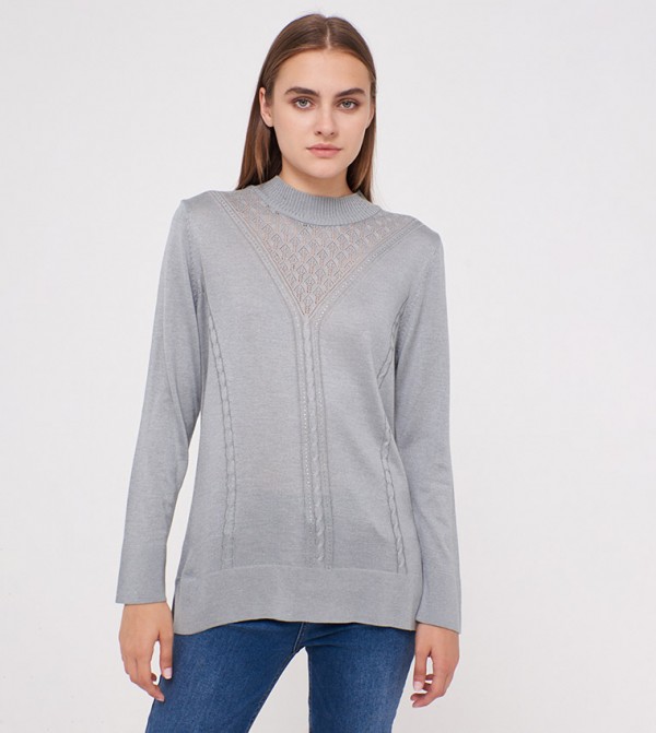 LC Waikiki LC Waikiki - Grey Sweaters