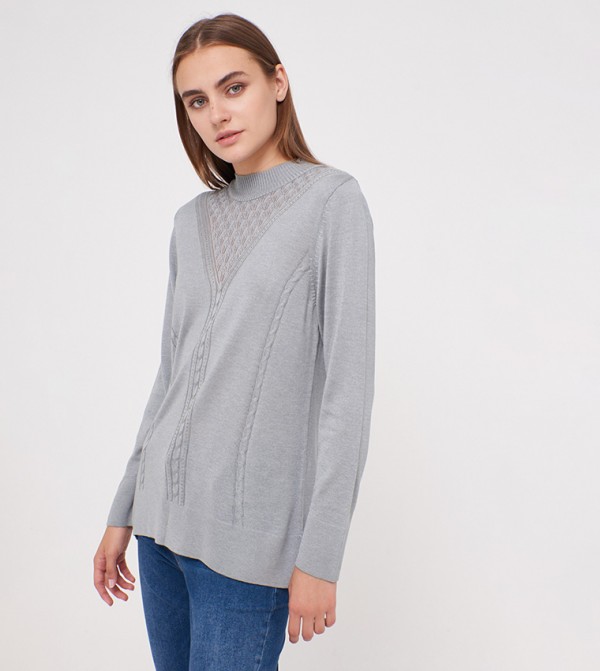 LC Waikiki LC Waikiki - Grey Sweaters