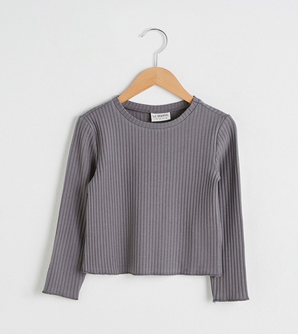 LC Waikiki  Clothing - Grey T-shirts