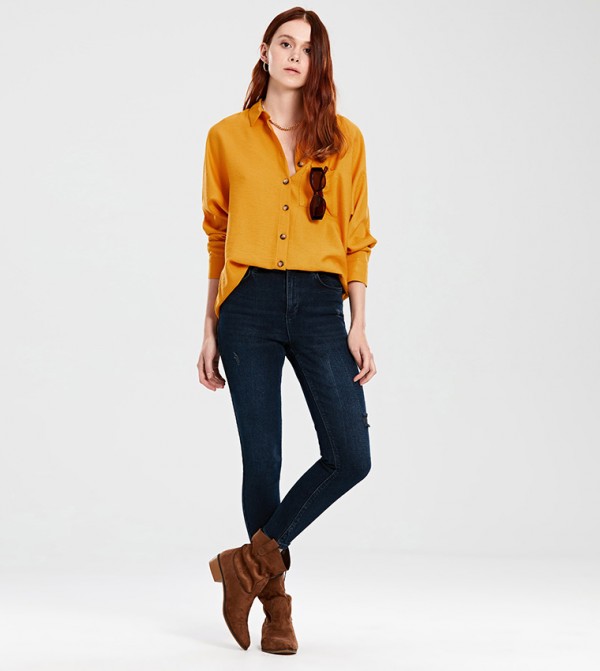 اٍل سي واي كيكي حصري - أزرق جينز ضيق