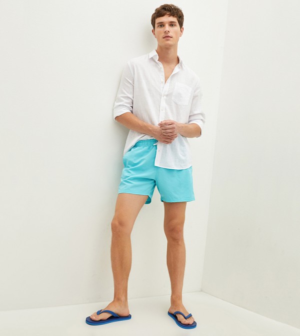 LC Waikiki  Swimwear - Blue Swim Shorts