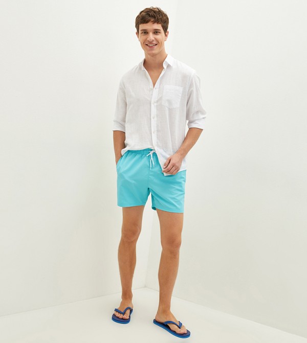 LC Waikiki  Swimwear - Blue Swim Shorts