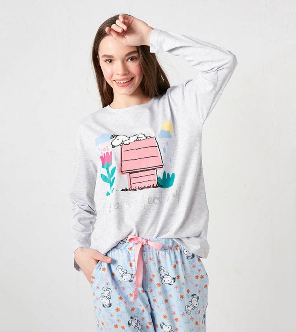 LC Waikiki LC Waikiki - Blue Nightsuits/Pyjama Set