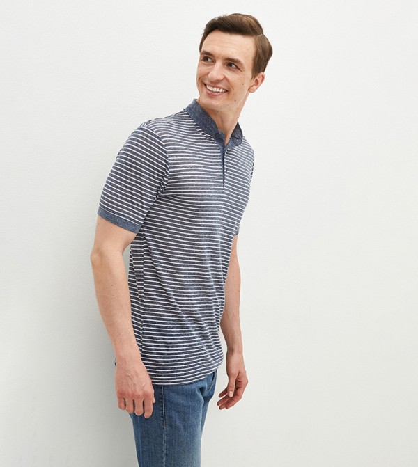 LC Waikiki  - Blue Polo T-shirts