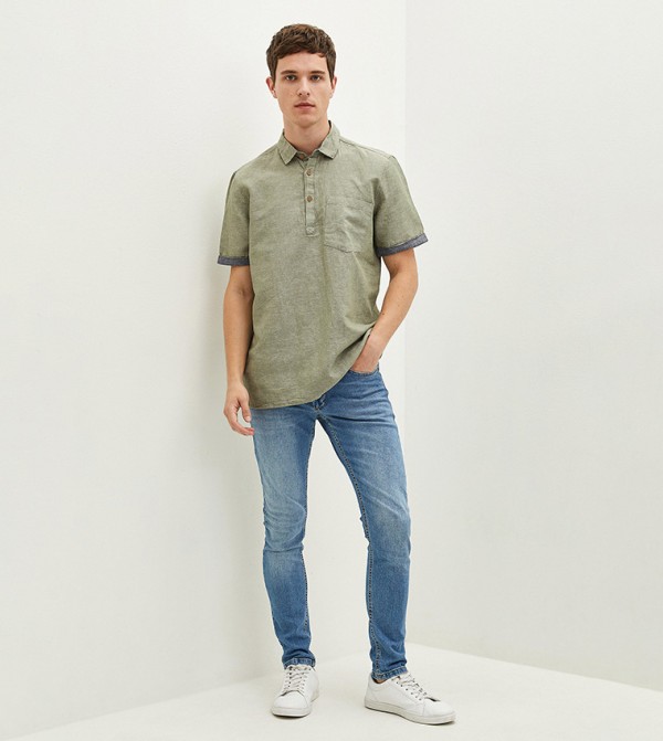 LC Waikiki  - Khaki Casual Shirt