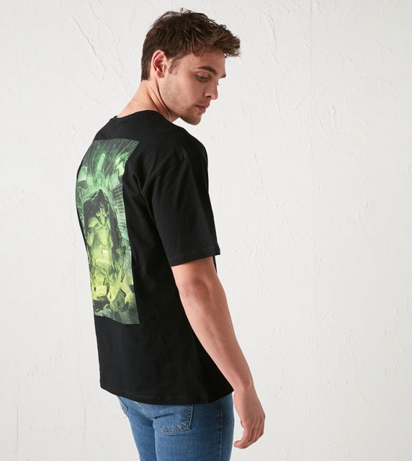 LC Waikiki  - Black Casual T-Shirts