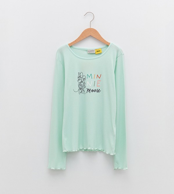 LC Waikiki all character - Green T-Shirts