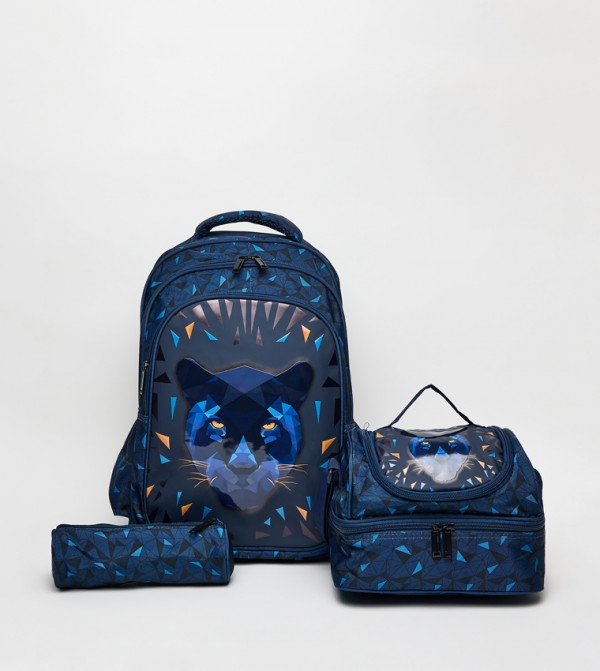 LC Waikiki  School Bags - Navy Backpack Set