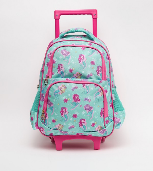 LC Waikiki  Trolley Backpack Set - Green Trolley Backpack Set
