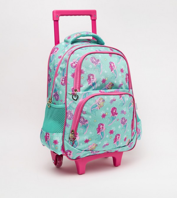 LC Waikiki  Trolley Backpack Set - Green Trolley Backpack Set