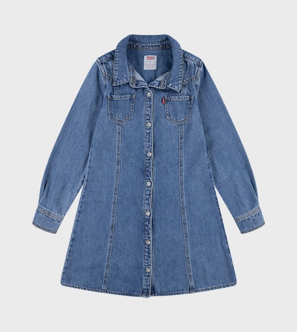Levi's Kids  Clothing - Blue Casual Dress