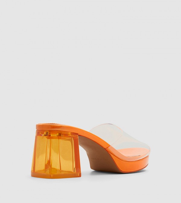 Call it Spring  - Orange Heeled Sandals